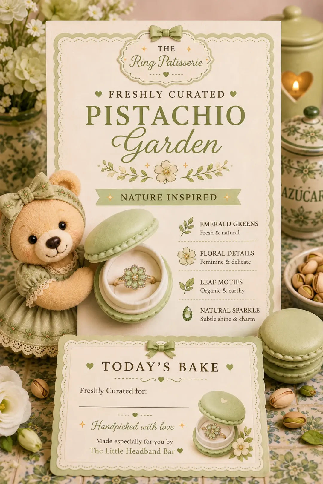 Pistachio Garden (silver)