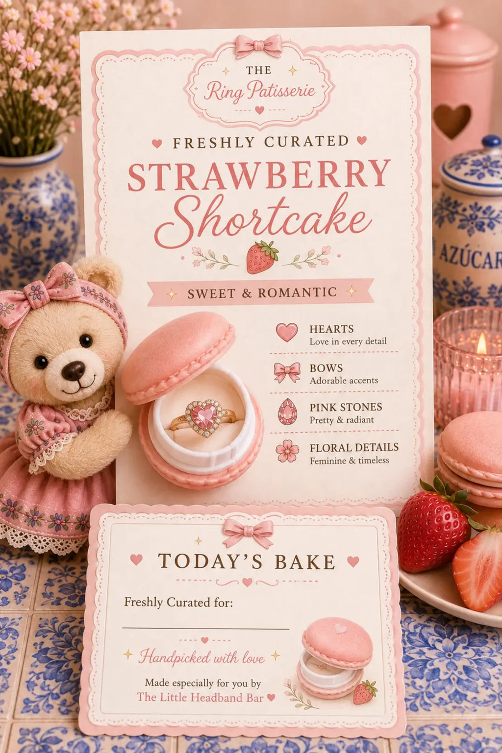 Strawberry Shortcake 🍓🍰(gold)